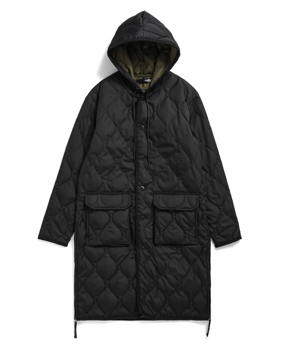 TAION HOODIE DOWN COAT BLACK – kyo journal