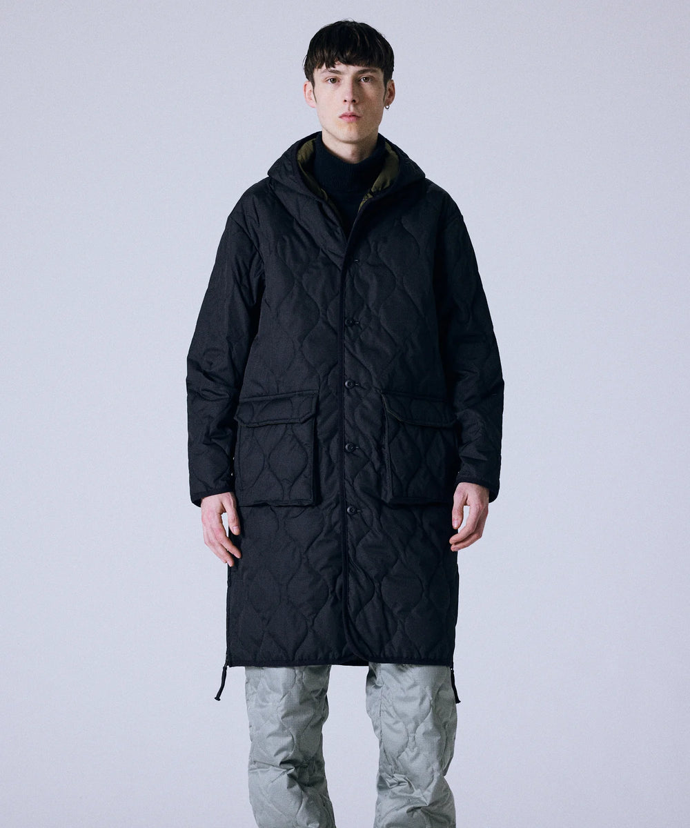 TAION HOODIE DOWN COAT BLACK – kyo journal