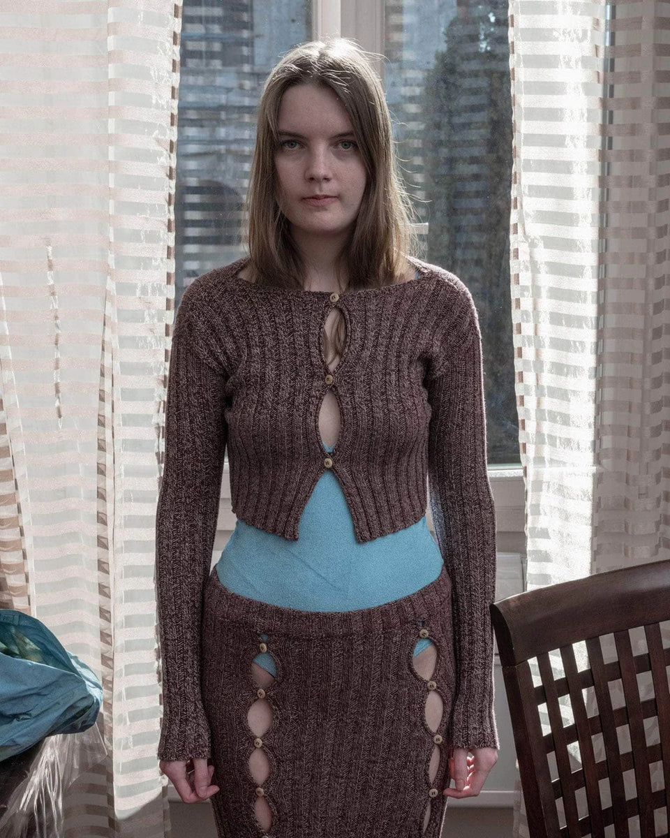 ベースレンジ baserange MACAU CARDIGAN ベースレンジ baserange MACAU CARDIGAN