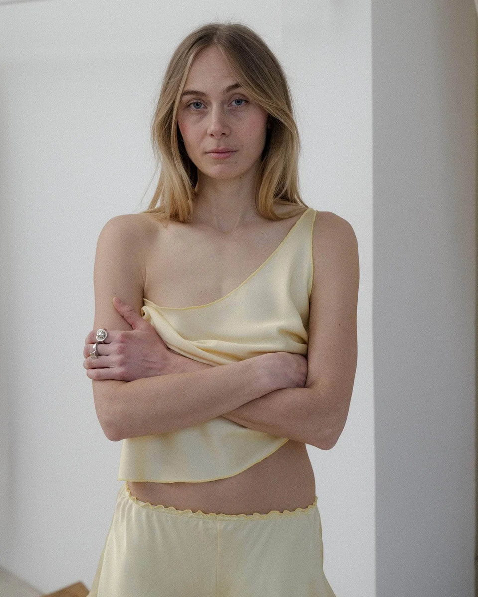Baserange One Strap Dydine Top - Ecovero Satin – kyo journal