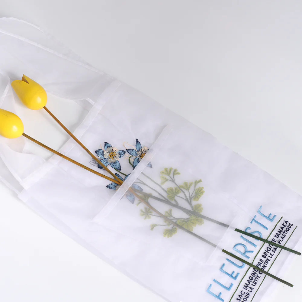 Brigitte Tanaka AQUILEGIA FLORIST BAG – kyo journal