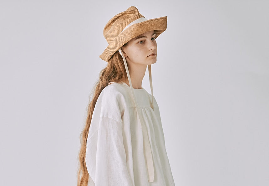 Mature Ha Boxed Hat with Garden Ribbon – Cedar & Hyde Mercantile