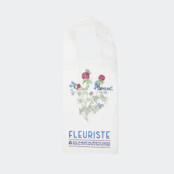 Brigitte Tanaka RED FLORIST ORGANZA BAG – kyo journal