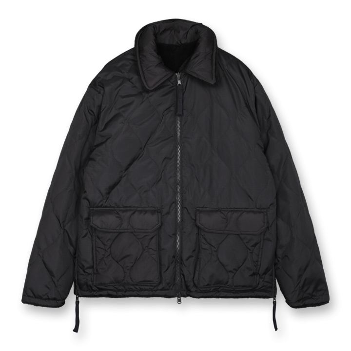 TAION Down x Fleece Reversible shirts Jacket – kyo journal