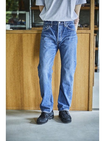 orSlow | 105 standard fit jeans 2 year wash