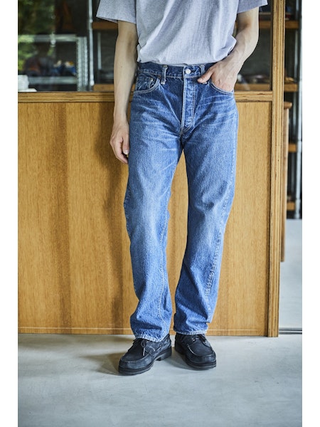 orSlow | 105 standard fit jeans 2 year wash