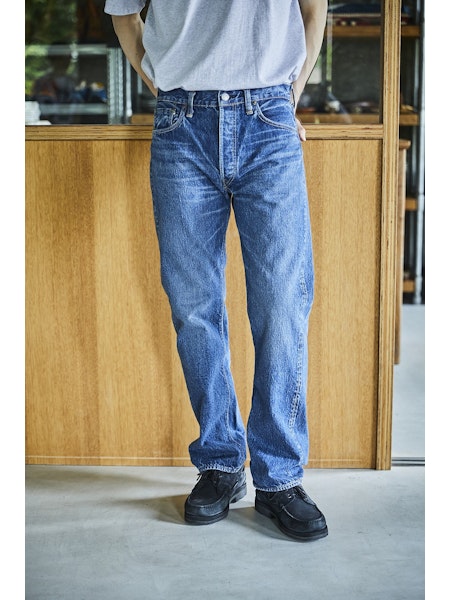 orSlow | 105 standard fit jeans 2 year wash