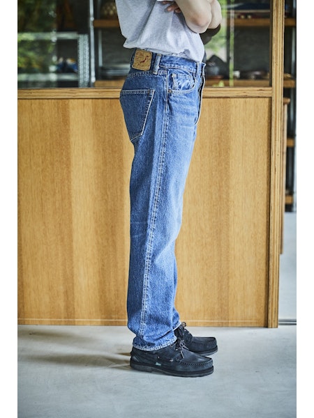 orSlow | 105 standard fit jeans 2 year wash