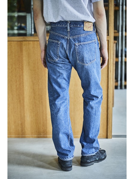 orSlow | 105 standard fit jeans 2 year wash