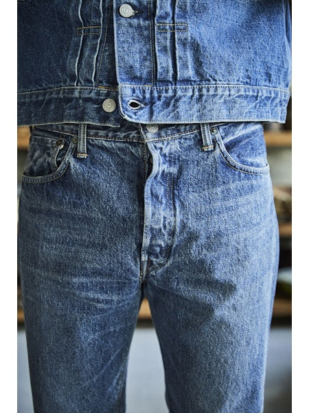 orSlow | 105 standard fit jeans 2 year wash