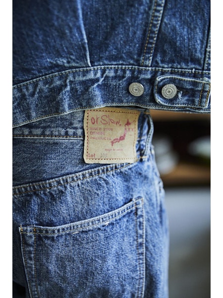 orSlow | 105 standard fit jeans 2 year wash