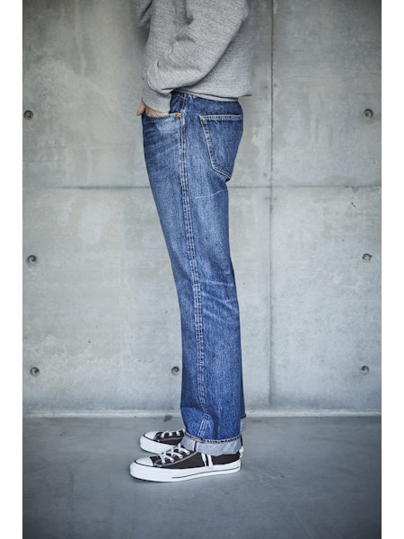 orSlow | 105 standard fit jeans 2 year wash