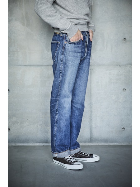 orSlow | 105 standard fit jeans 2 year wash