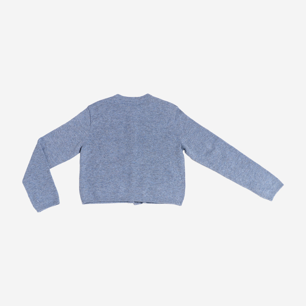 MISU À BARBE BOUQUET CARDIGAN BLUE