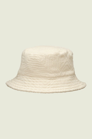 OAS COMPANY Cream Golconda Bucket Hat