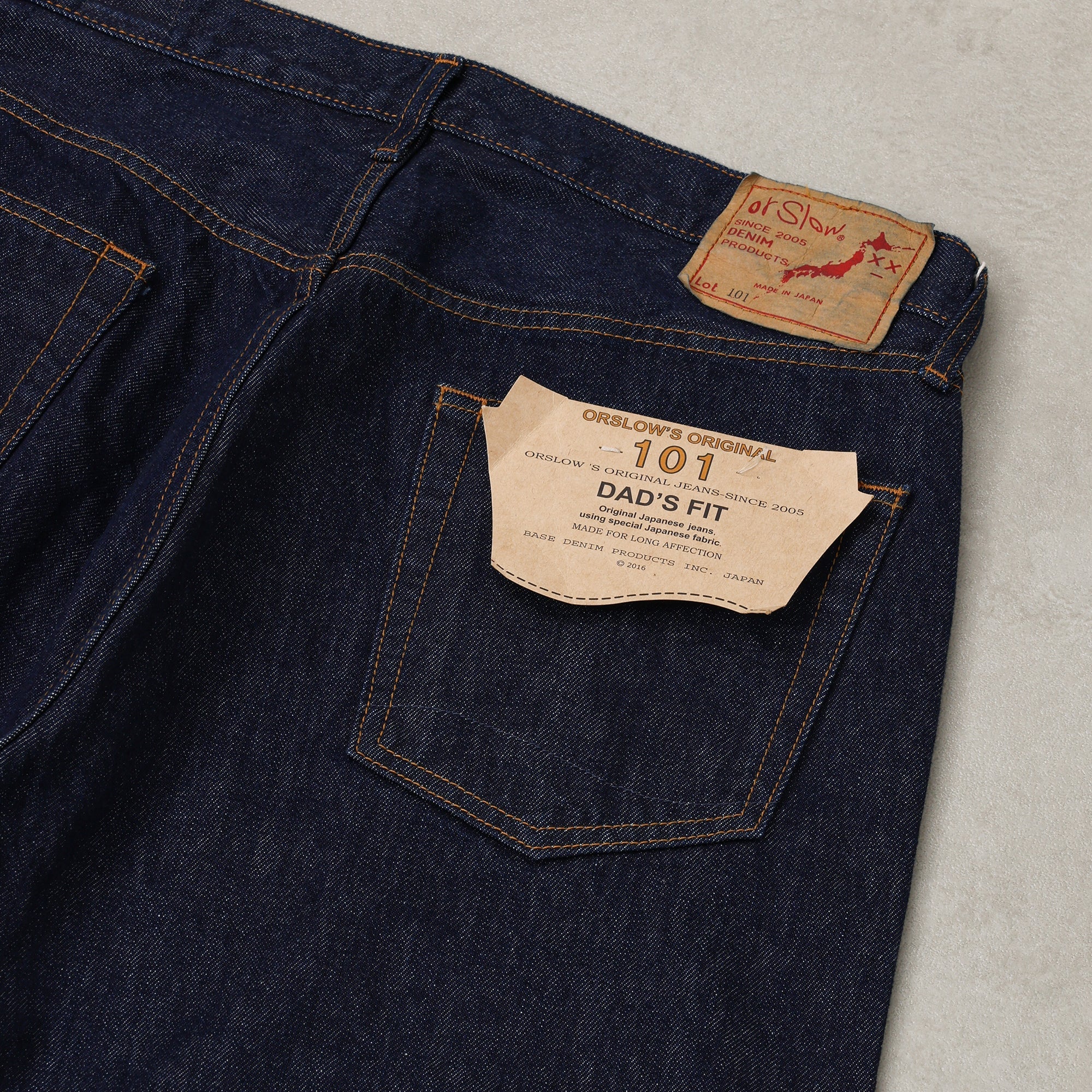 orSlow 101 Dad's Fit Denim Pants