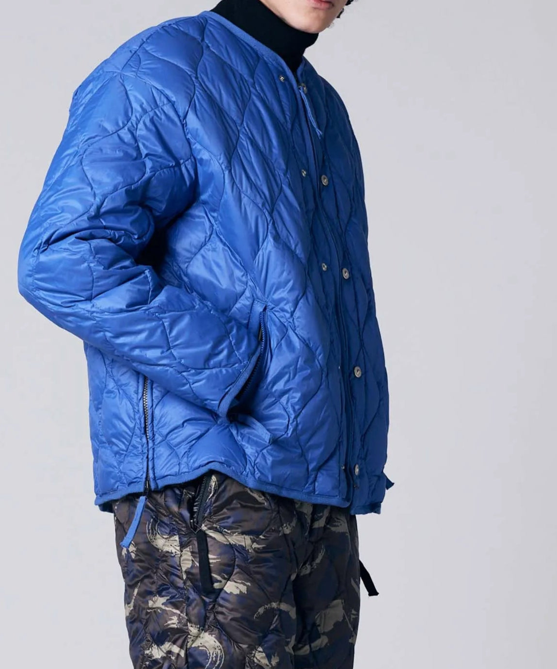 Taion  W-Zip Short Down Jacket
