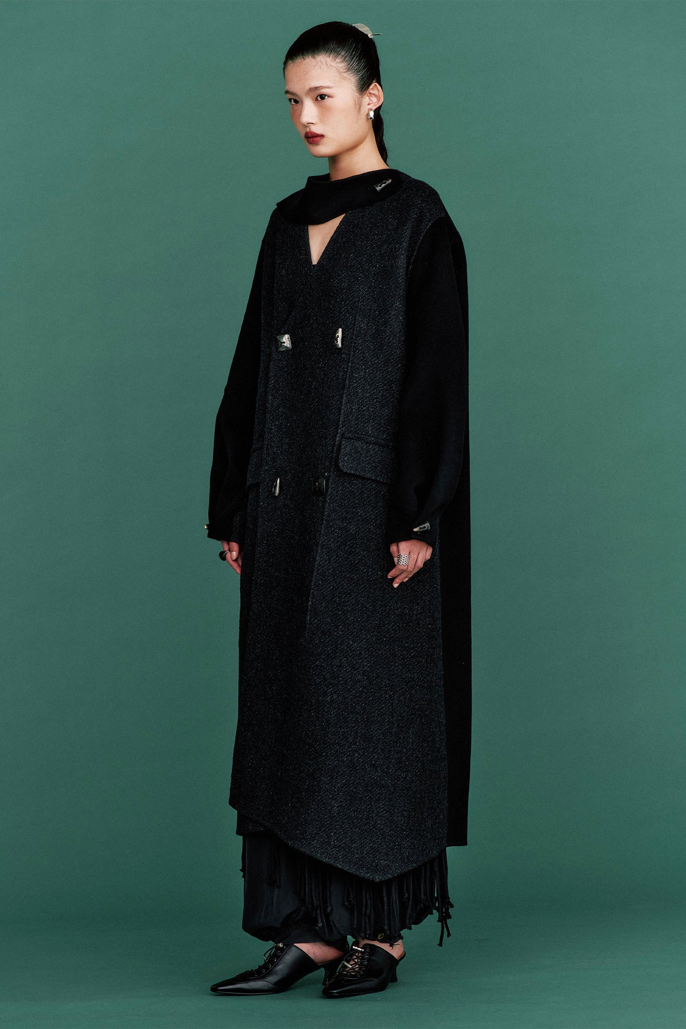 THEILMA Lavita Muffler Handmade Coat