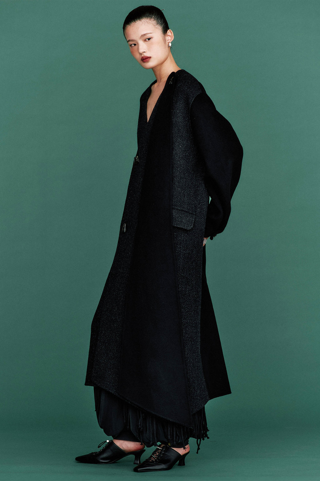 THEILMA Lavita Muffler Handmade Coat
