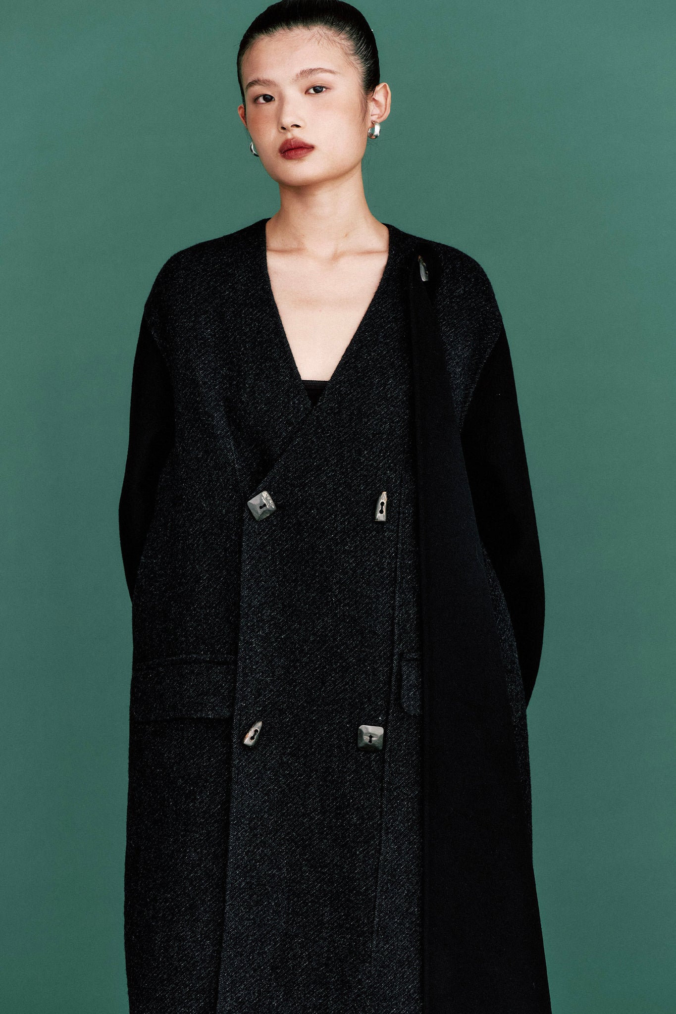 THEILMA Lavita Muffler Handmade Coat