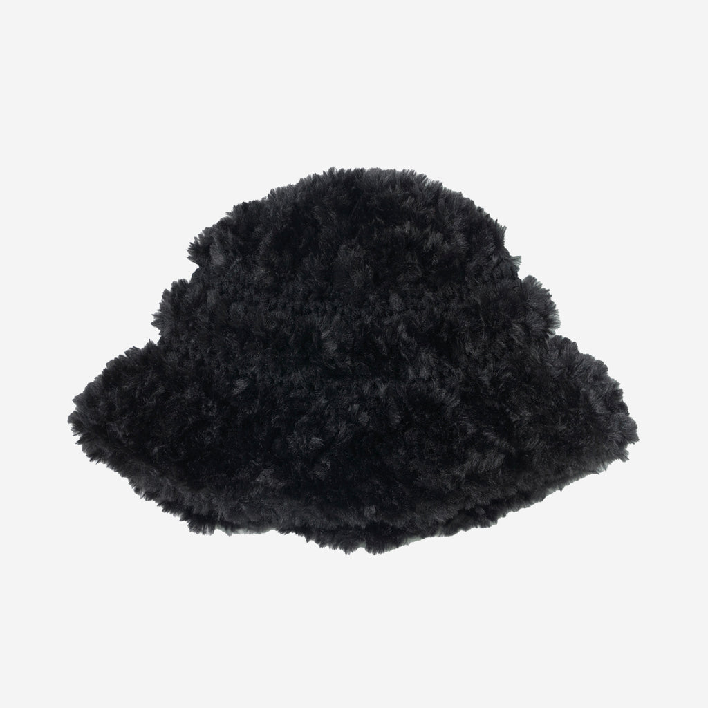 Misu à Barbe ONE STRIPE FURRY HAT BLACK