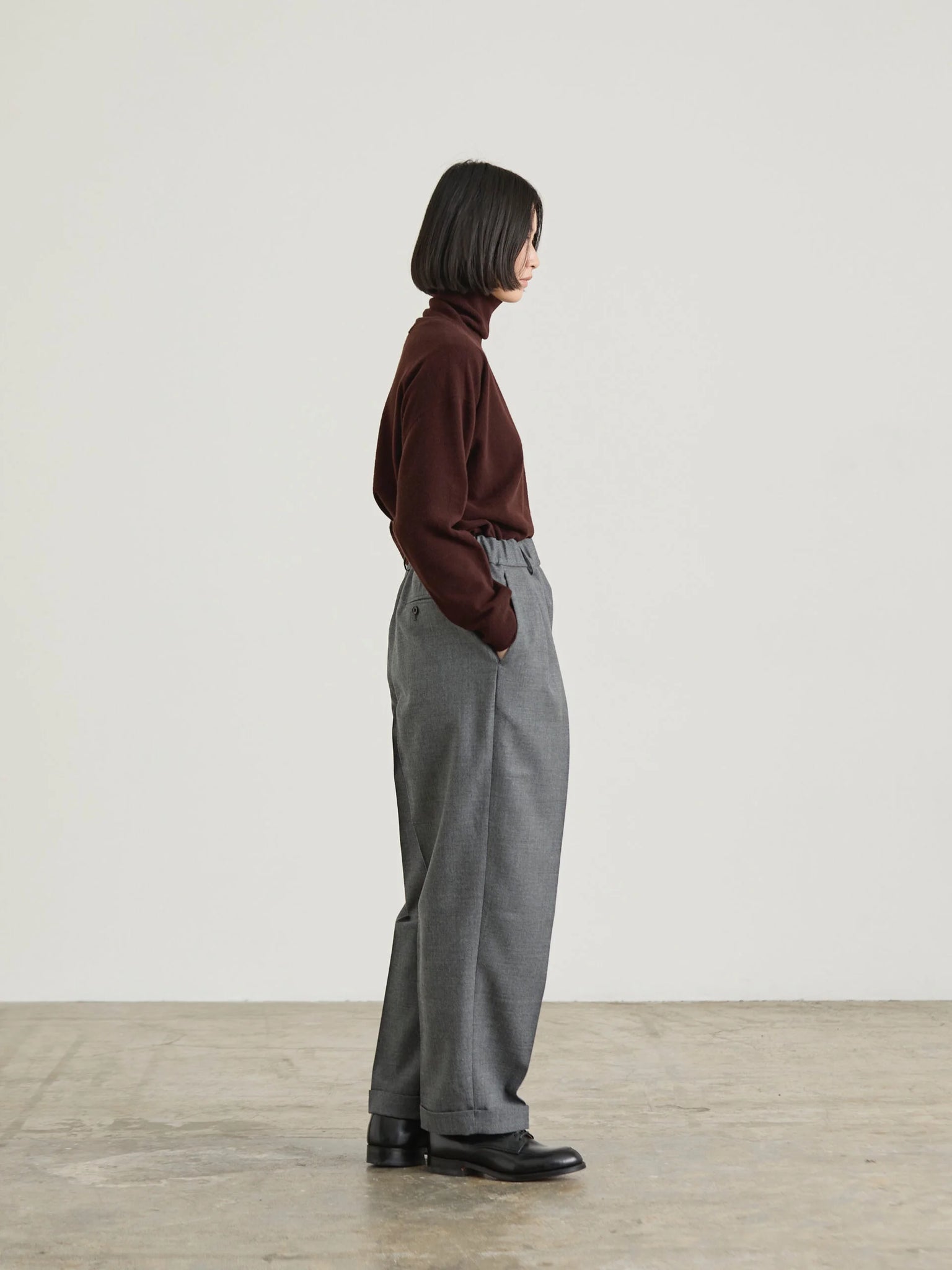 nicholson&nicholson TOBY WOOL TROUSER