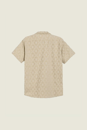 OAS COMPANY Beige Machu Cuba Terry Shirt