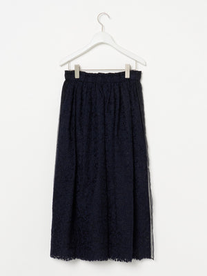 ANTIPAST ORGANDY EMBOIDERED SKIRT