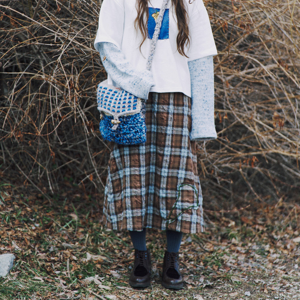 MISU À BARBE LUG B SKIRT BROWN