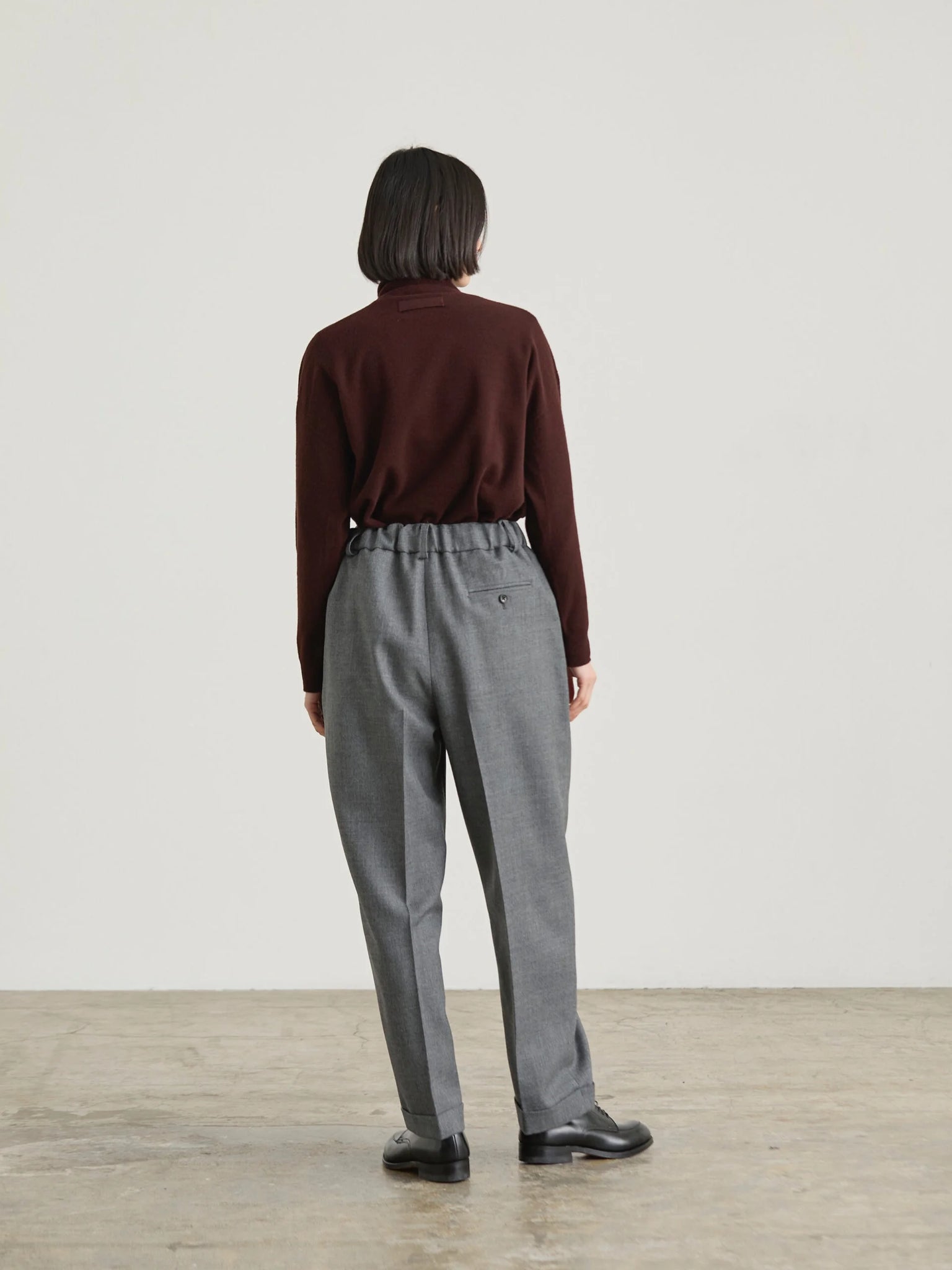 nicholson&nicholson TOBY WOOL TROUSER