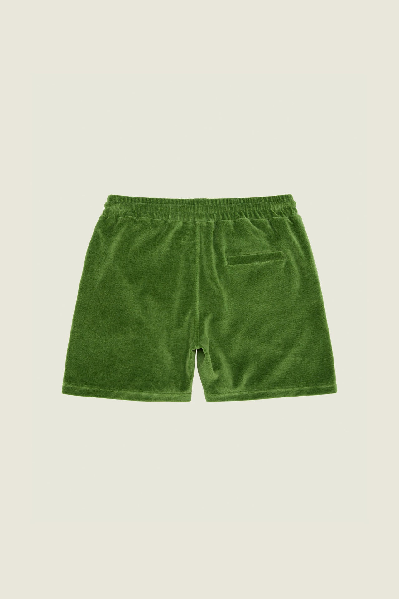 OAS COMPANY Penny Green Velour Shorts