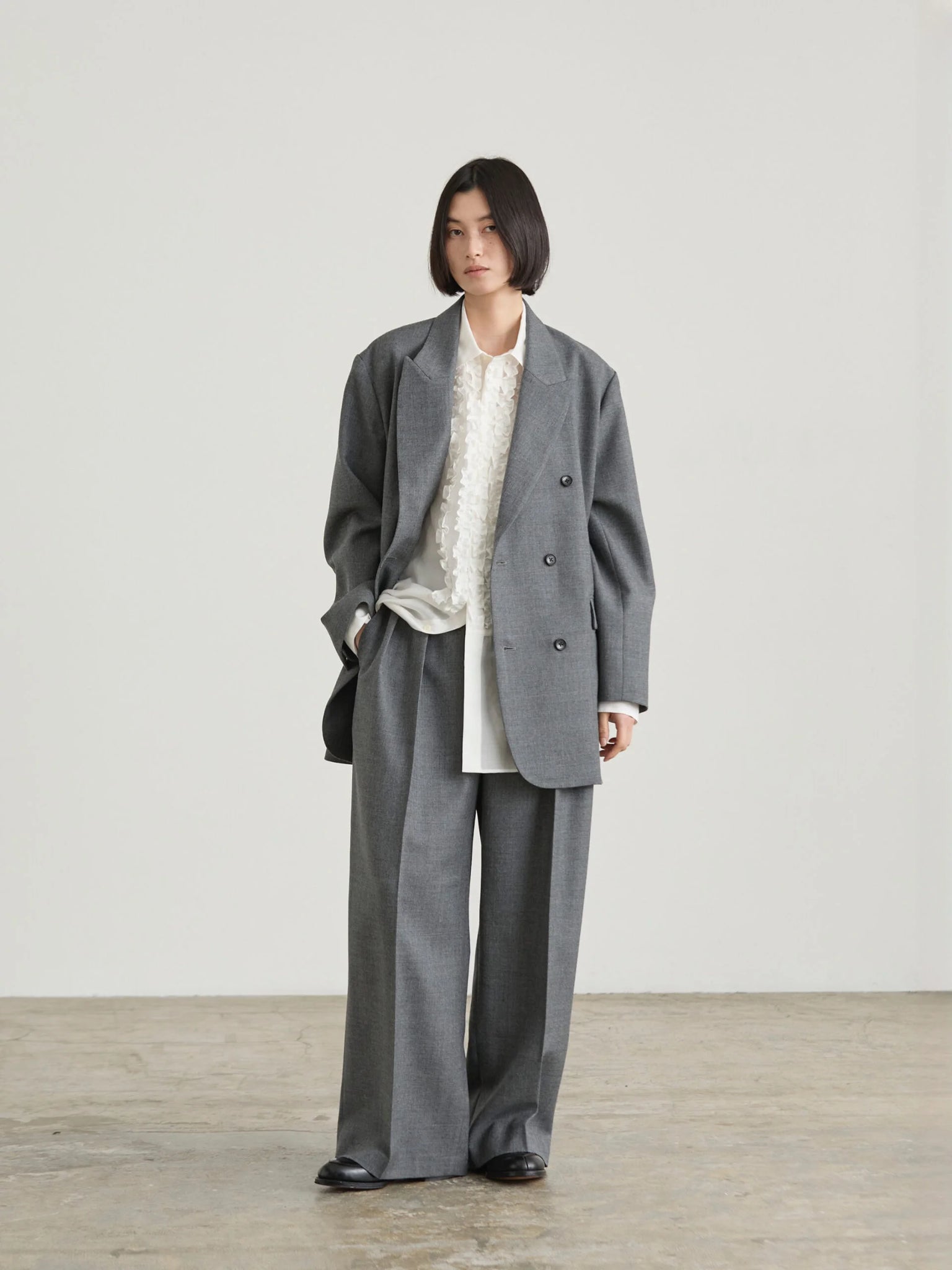 nicholson&nicholson STELLA WOOL BLAZER