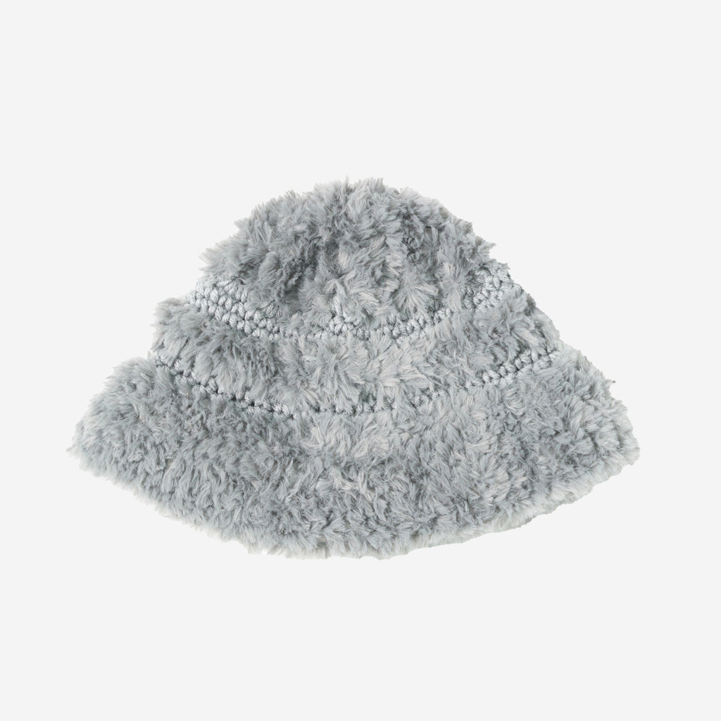 Misu à Barbe ONE STRIPE FURRY HAT GREY