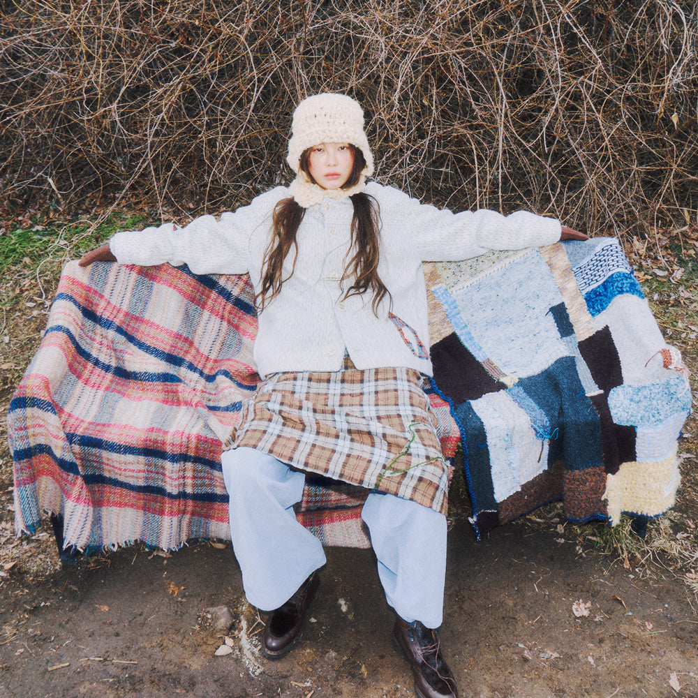 MISU À BARBE LUG B SKIRT BROWN