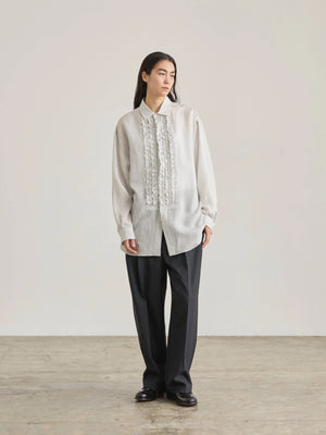 nicholson&nicholson DORIS SILK STRIPE SHIRTS