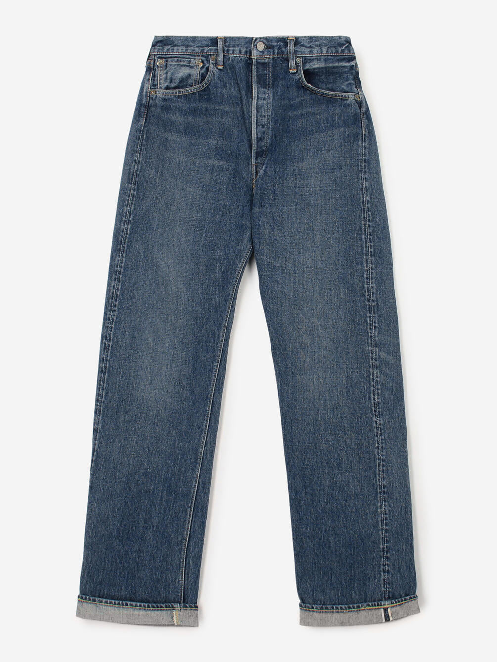 orSlow | 105 standard fit jeans 2 year wash