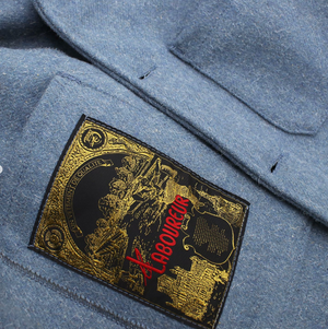 Le Laboureur Wool Work Jacket (Marine / Bleu Horizon)