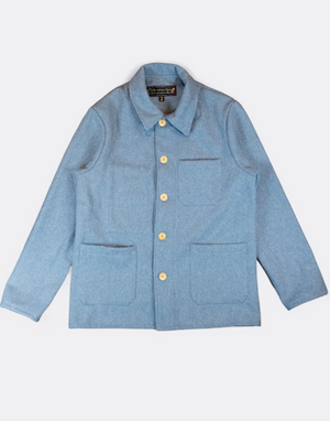 Le Laboureur Wool Work Jacket (Marine / Bleu Horizon)