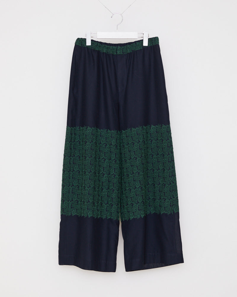ANTIPAST EMBROIDERY PANTS