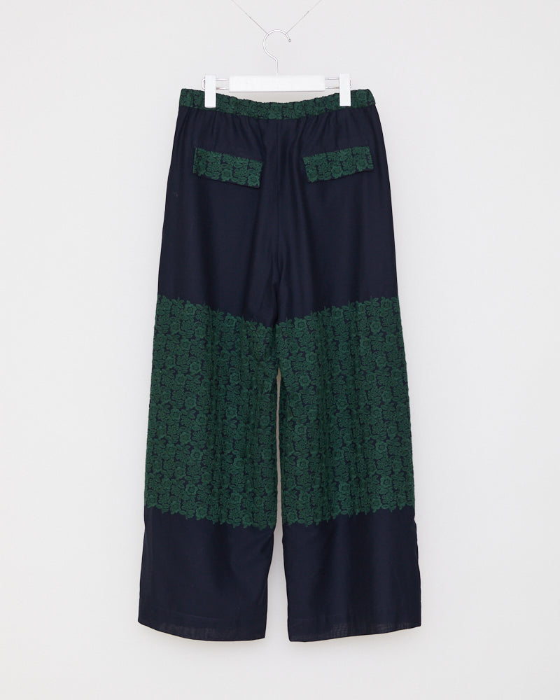 ANTIPAST EMBROIDERY PANTS