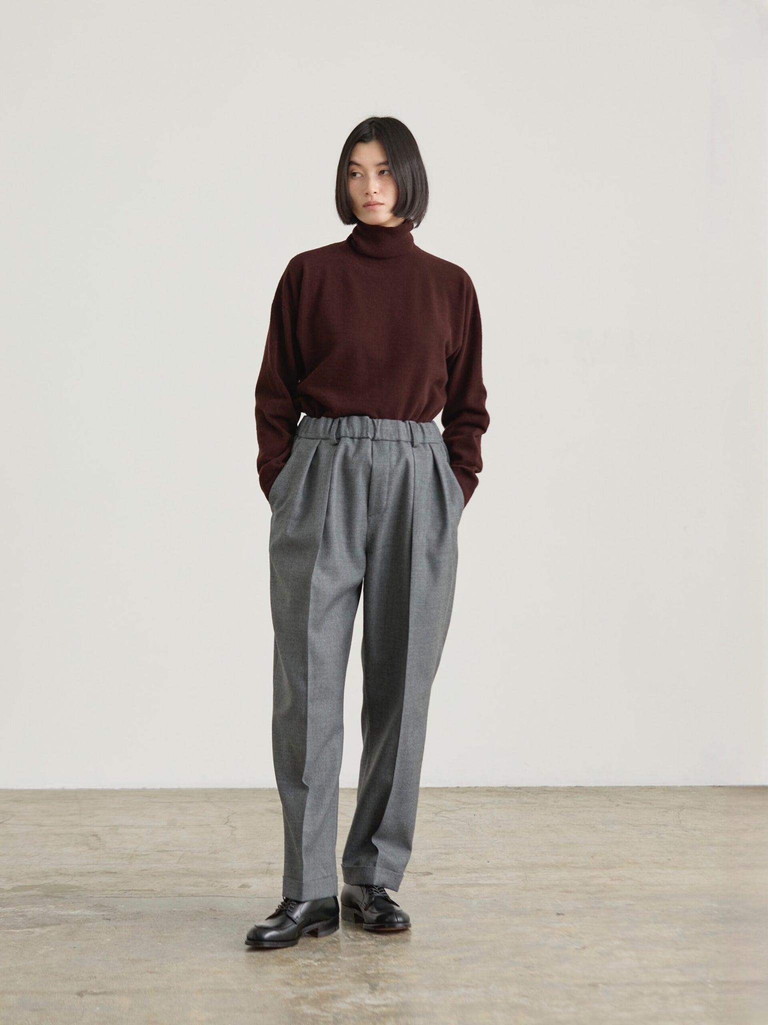 nicholson&nicholson TOBY WOOL TROUSER