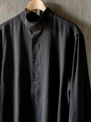 TOKIARI 'TOBARI' DOUBLE BUTTON COLLAR GATHERED SHIRT
