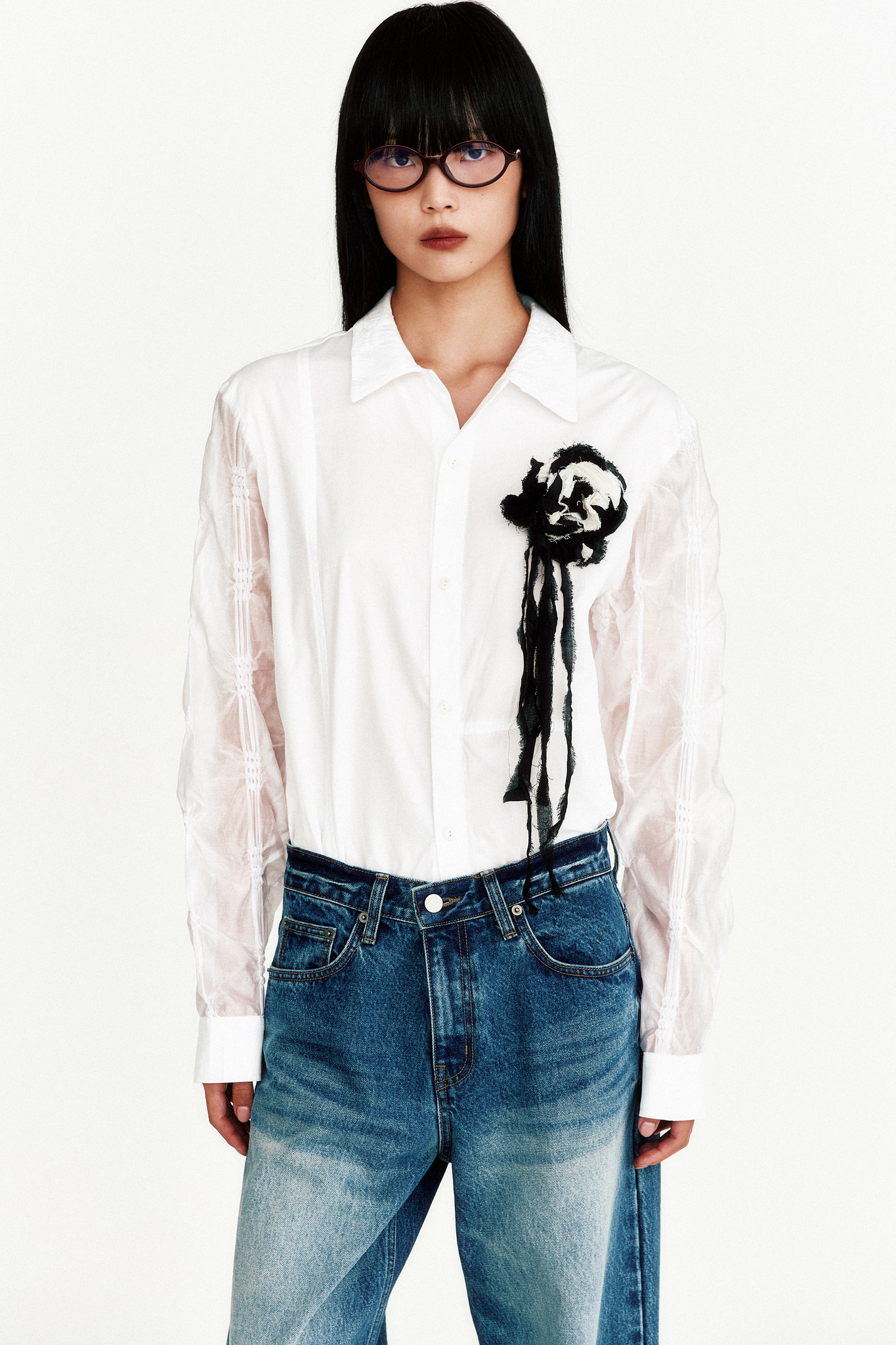 THEILMA Noant Smocking Blouse
