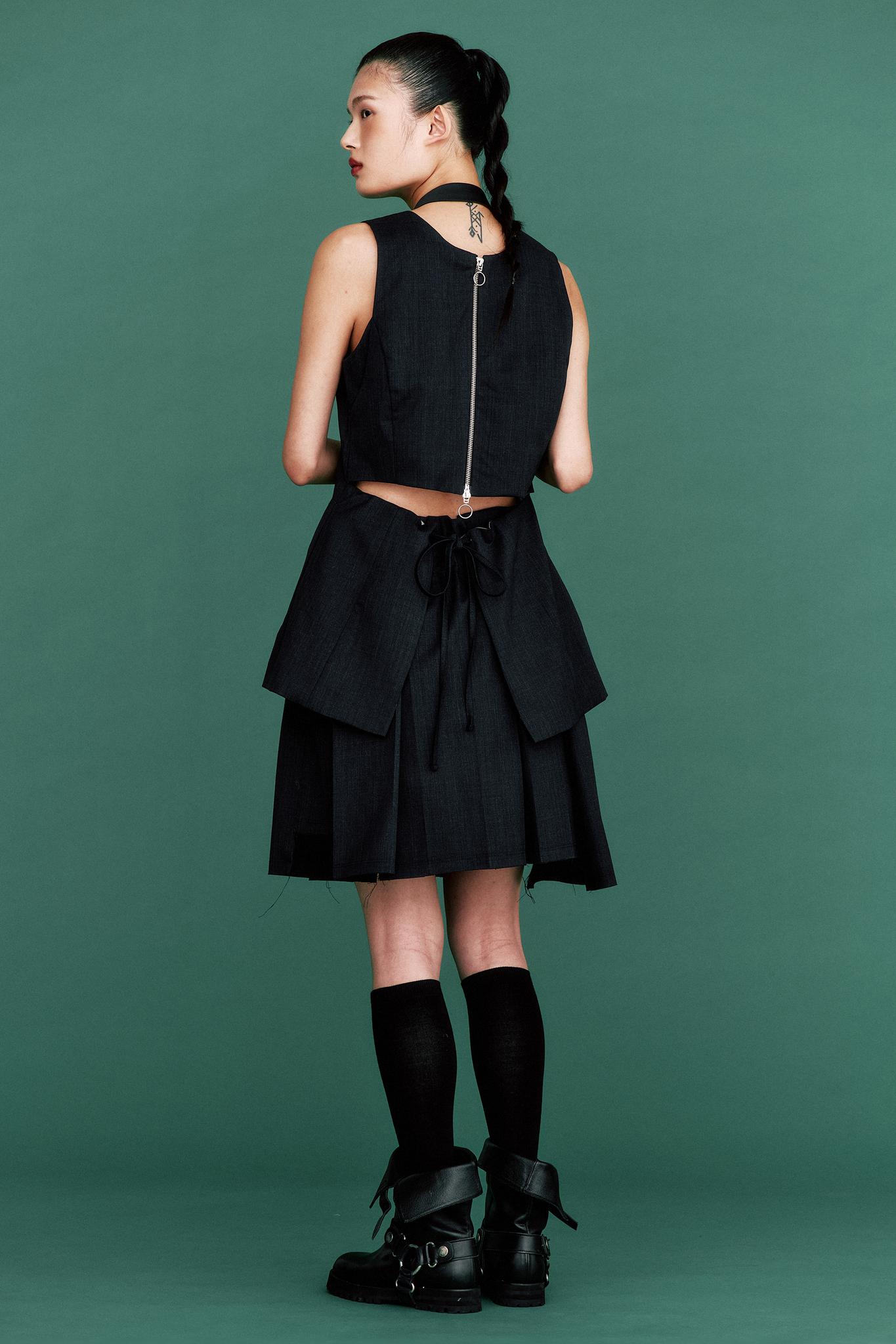 THEILMA Mimi Two‑Way Long Vest