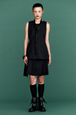 THEILMA Mimi Two‑Way Long Vest