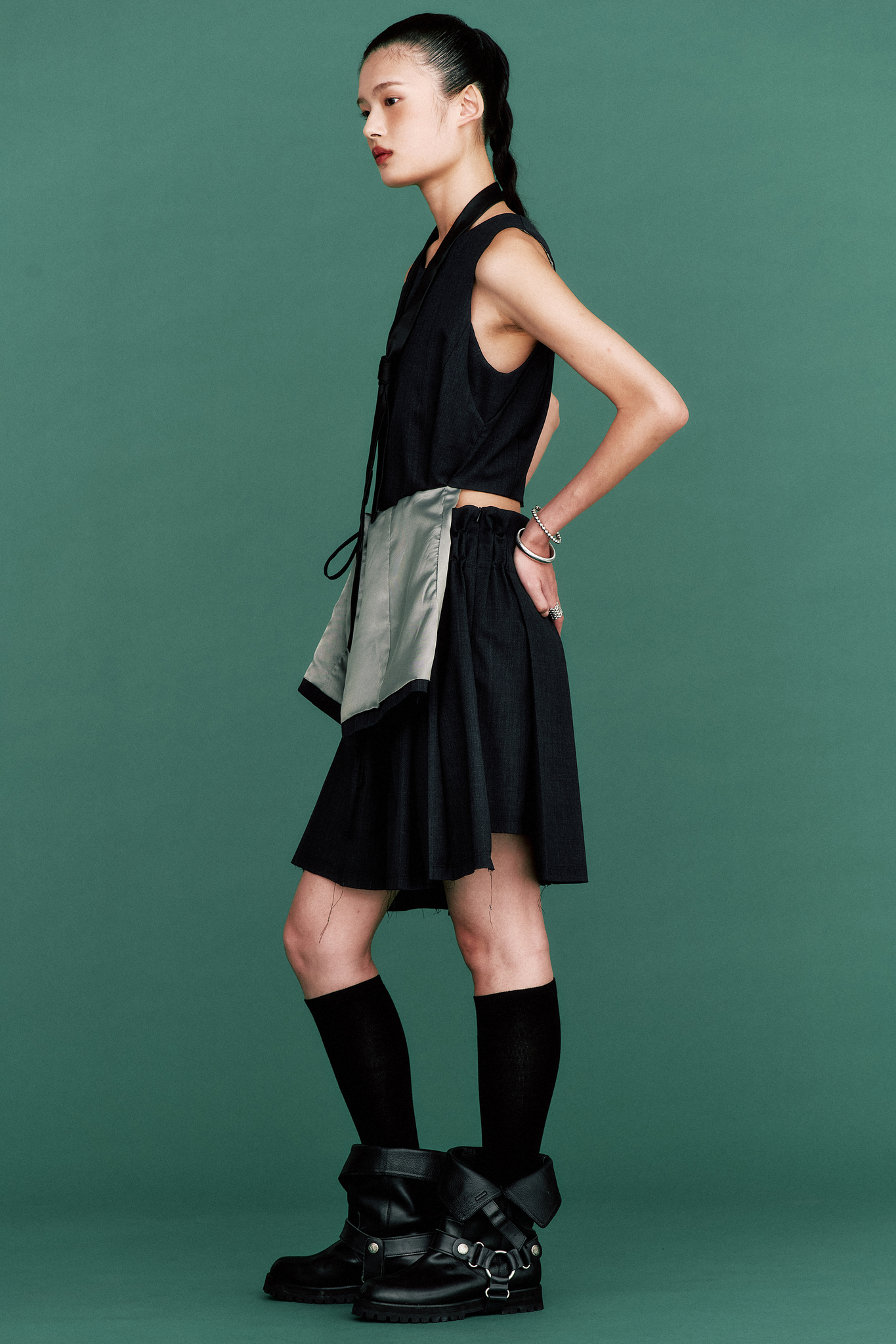 THEILMA Mimi Two‑Way Long Vest