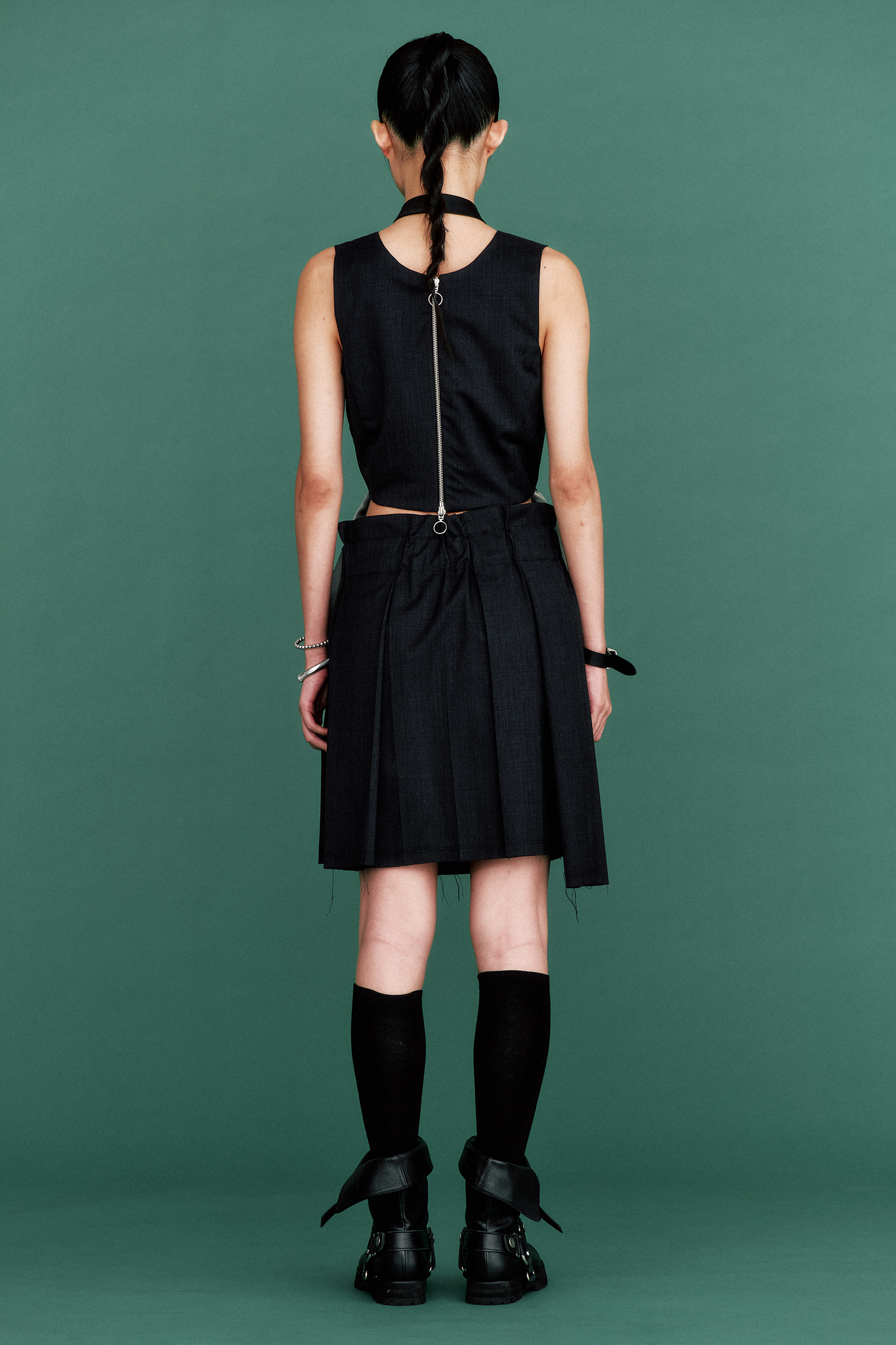 THEILMA Mimi Two‑Way Long Vest