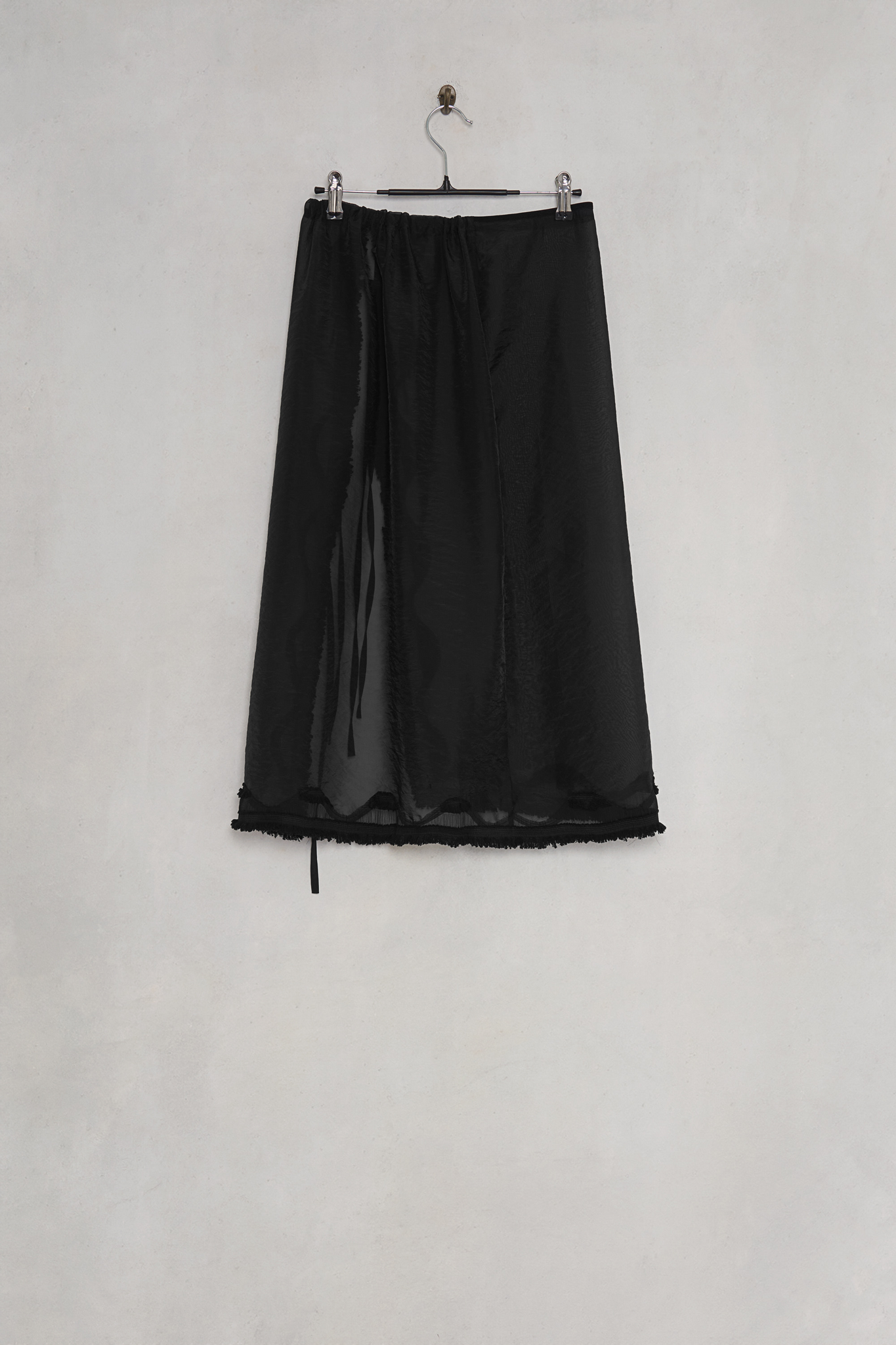 THEILMA Rosa Fringe Overlay Skirt