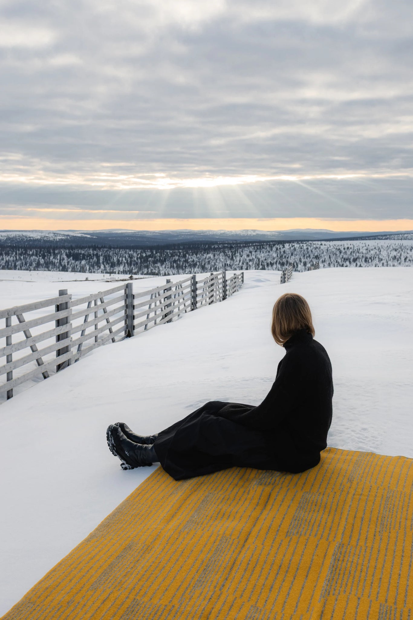 Lapuan Kankurit AURORA wool blanket