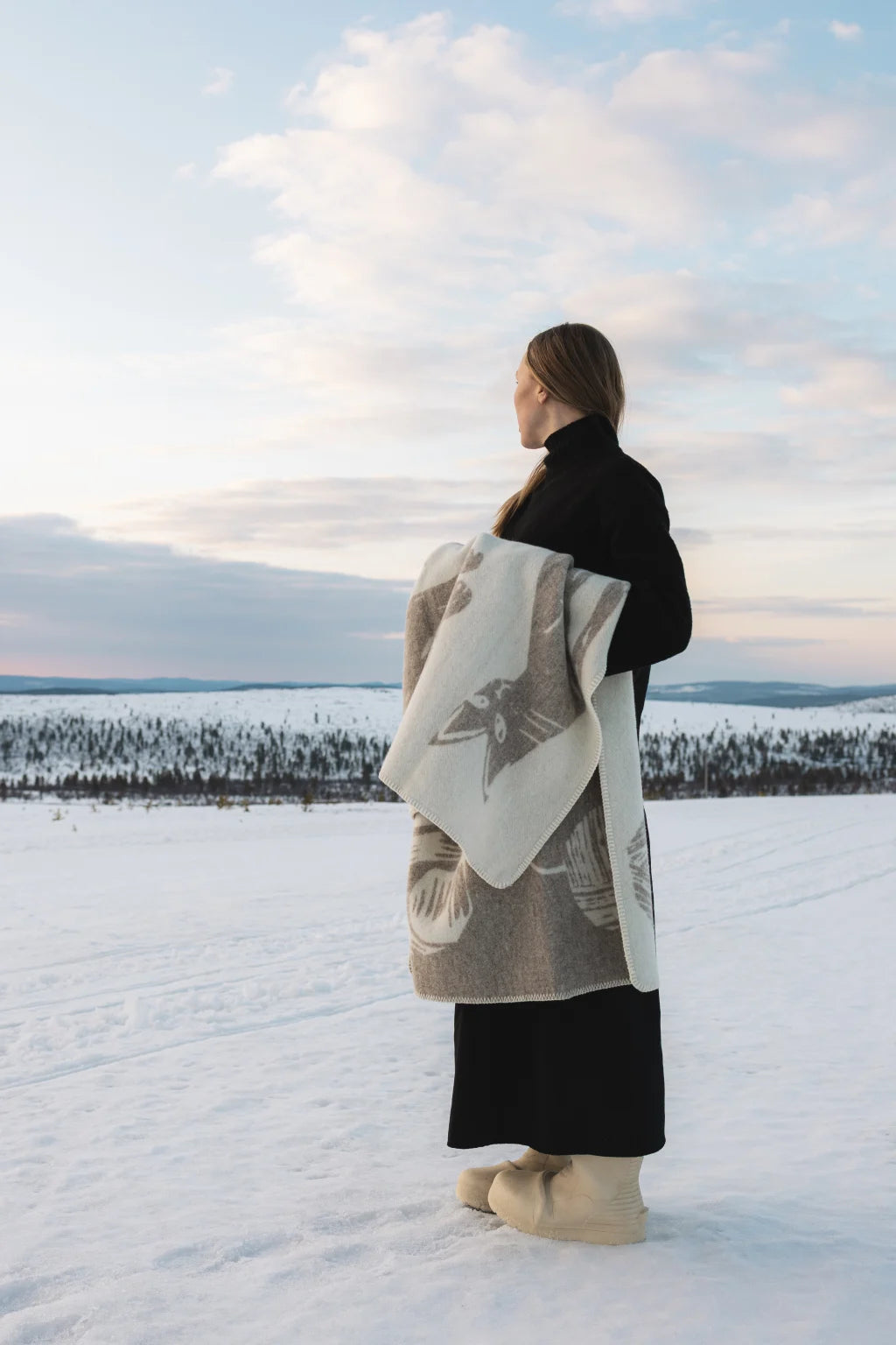 Lapuan Kankurit Kissanpäivät Wool Blanket